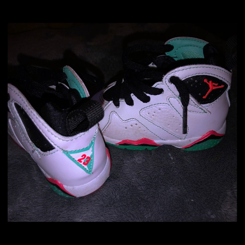 Toddler Nike Jordan’s US size 4C White